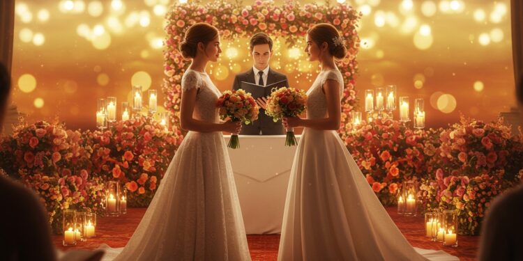 Mallaury et Mélanie se disent elles oui dans MAPR 2025  Découvrez leur rencontre émouvante et les moments clés de cette union inédite sur M6+   Viral Mag