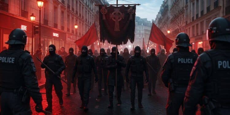 Marche Ultradroite Paris : Tensions et Symboles - Viral Mag Explorez la marche controversée de lultradroite à Paris ses symboles ses tensions et son impact sociétal Une analyse captivante   Viral Mag