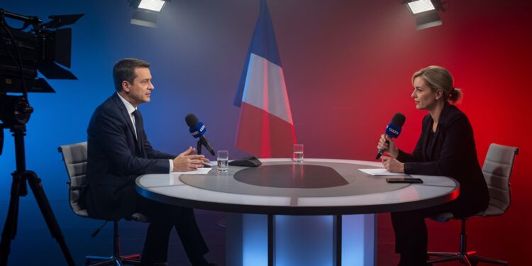 Marine Le Pen Secoue BFMTV : Tacles et Silences - Viral Mag Marine Le Pen déstabilise BFMTV avec des critiques acerbes et un refus de répondre sur la justice fiscale Découvrez cet échange tendu Viral Mag