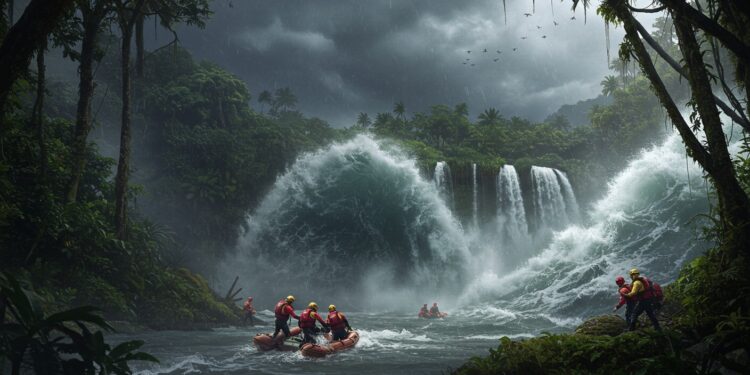 Martinique : Drame à la Cascade, Une Vie Perdue - Viral Mag Une femme est morte et une autre est portée disparue après une montée des eaux soudaine dans une cascade en Martinique Découvrez les détails de ce drame Viral Mag