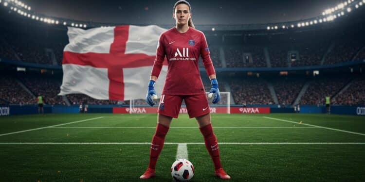 Mary Earps Quitte l’Angleterre Avant l’Euro 2025 - Viral Mag La gardienne du PSG Mary Earps annonce sa retraite internationale avant lEuro 2025 Découvrez les raisons et limpact de cette décision choc Viral Mag