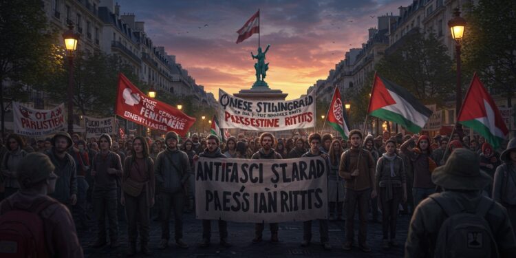 Meeting à Paris contre les dissolutions de la Jeune Garde et Urgence Palestine Pourquoi ces décisions suscitent elles la polémique  Découvrez les détails   Viral Mag