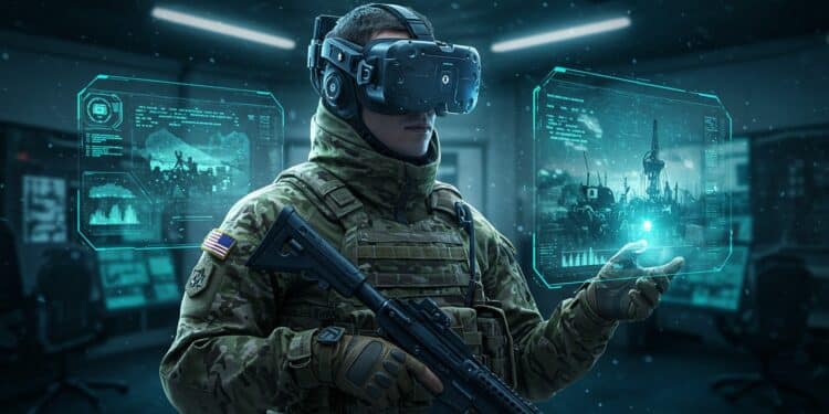 Meta et Anduril Révolutionnent la Technologie Militaire - Viral Mag Meta sassocie à Anduril pour développer des technologies XR pour larmée US alliant IA et réalité augmentée pour transformer le champ de bataille Viral Mag