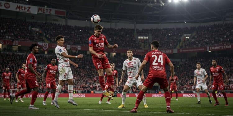 Metz-Reims : Kipré Brille, Supporters Rémois Absents - Viral Mag Analyse du match nul Metz Reims 1 1 Kipré héroïque Bokele percutant Nakamura en difficulté et les ultras rémois absents Découvrez les tops et flops Viral Mag