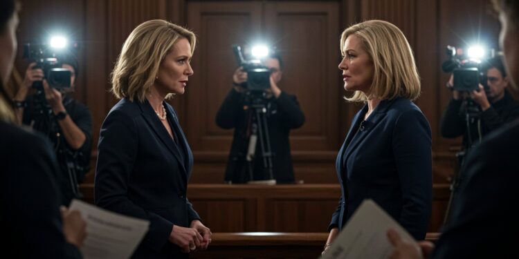 Un procès retentissant oppose Mimi Marchand à Karine Le Marchand accusée de chantage après une affaire de photos Découvrez les détails de ce scandale médiatique   Viral Mag