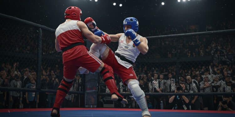 MMA : Le Coup de Genou Épique d’Alioune Nahaye - Viral Mag Alioune Nahaye renverse son combat avec un coup de genou dévastateur au KSW Lyon Découvrez ce moment épique et lascension des Français en MMA Viral Mag