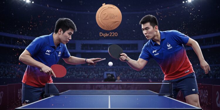 Le duo français Bourrassaud Dorr décroche une médaille aux Mondiaux 2025 une première depuis 1997 Découvrez leur exploit et les espoirs tricolores   Viral Mag