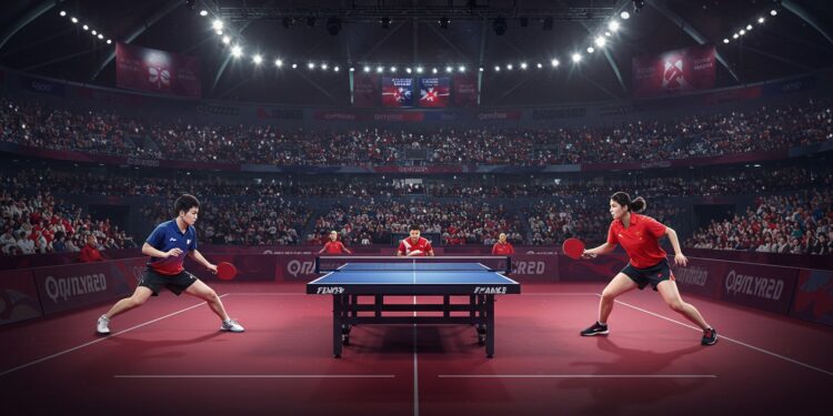Mondiaux Tennis de Table 2025 : Tout sur Doha - Viral Mag Découvrez les dates favoris Français et diffusion TV des Mondiaux de tennis de table 2025 à Doha Suivez Félix Lebrun et léquipe de France Viral Mag