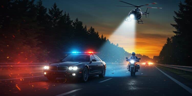 Un chauffard récidiviste blesse un policier lors dune course poursuite à Montauban Fuite hélicoptère et arrestation dramatique  découvrez les détails   Viral Mag