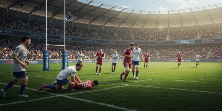 Montpellier Triomphe Face à Bordeaux En Top 14 - Viral Mag Montpellier simpose 46 27 contre Bordeaux en Top 14 décrochant la 6e place Une victoire éclatante marquée par un jeu inspiré et un bonus offensif Viral Mag