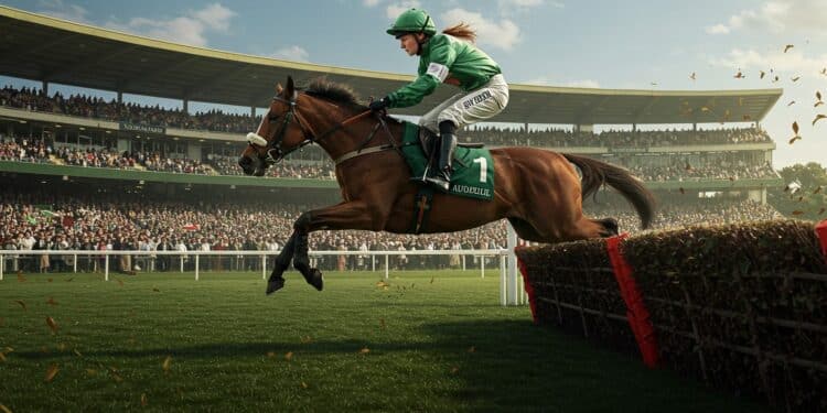 Nathalie Desoutter : La Légende du Steeple-Chase - Viral Mag Découvrez lhistoire de Nathalie Desoutter première femme à remporter un Groupe I en steeple chase et son héritage à Auteuil Une saga captivante Viral Mag
