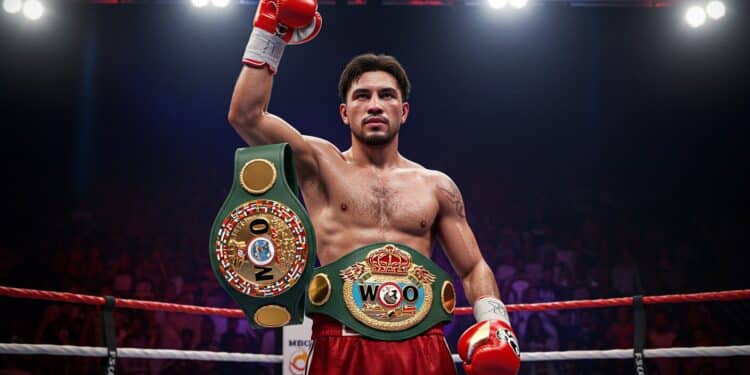 Navarrete Domine Suarez Et Garde Sa Ceinture WBO - Viral Mag Emanuel Navarrete conserve sa ceinture WBO super plumes face à Charly Suarez Découvrez les détails de ce combat intense et ses enjeux Viral Mag