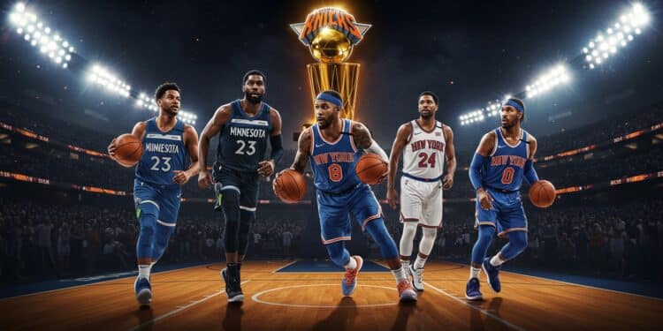 NBA 2025 : Finales de Conférences, Surprises et Enjeux - Viral Mag Les finales de conférences NBA 2025 promettent des surprises avec Minnesota OKC Indiana et les Knicks Découvrez les enjeux et le rêve de titre de Rudy Gobert Viral Mag