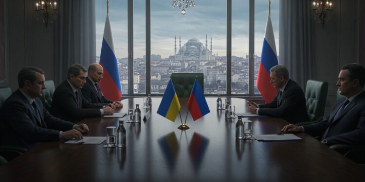 Négociations Ukraine-Russie : Un Tournant à Istanbul - Viral Mag Les délégations ukrainienne et russe se réunissent à Istanbul pour des pourparlers cruciaux Quels espoirs pour la paix Découvrez les enjeux Viral Mag
