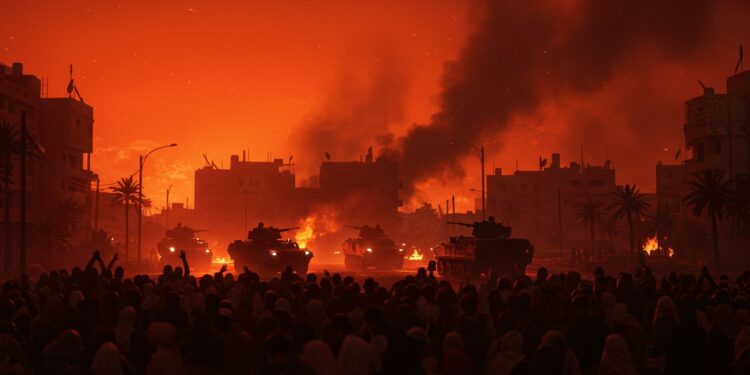 Netanyahou Intensifie l’Offensive à Gaza - Viral Mag Netanyahou annonce une offensive militaire massive à Gaza Quelles conséquences pour la région Découvrez les enjeux de cette escalade Viral Mag