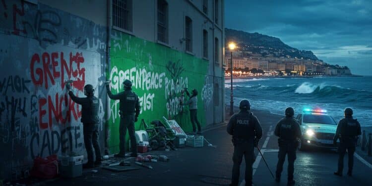 Cinq militants de Greenpeace arrêtés à Nice pour des tags contre le sommet de lONU sur locéan Découvrez les détails de cette affaire et ses enjeux   Viral Mag