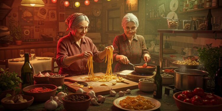 Nonnas sur Netflix : Une Recette Sans Éclat - Viral Mag Nonnas sur Netflix promet chaleur et cuisine italienne mais ce film manque de piquant Découvrez pourquoi cette comédie culinaire déçoit malgré son casting Viral Mag