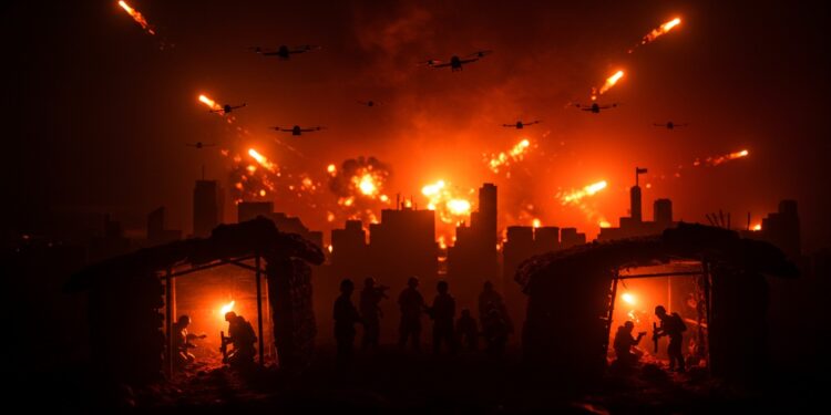 Nouvelle Attaque de Drones sur Kiev : L’Ukraine sous Pression - Viral Mag Kiev subit une nouvelle vague de drones russes Quelles conséquences pour lUkraine et la géopolitique mondiale Découvrez lanalyse complète Viral Mag