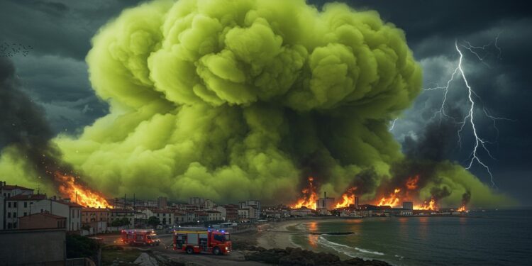 Nuage Toxique : Confinement en Catalogne - Viral Mag Plus de 160 000 habitants confinés en Catalogne à cause dun nuage toxique de chlore Découvrez les détails de cet incident industriel et ses impacts Viral Mag