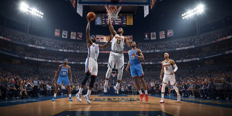 Nuggets vs Thunder match 4 des demi finales NBA 2025  analyse enjeux et clés du duel Qui prendra lavantage    Viral Mag
