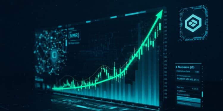 Numeraire NMR bondit à plus de 11 $ avec un volume de trading en hausse de 2900  Découvrez pourquoi ce token AI défie le marché crypto    Viral Mag