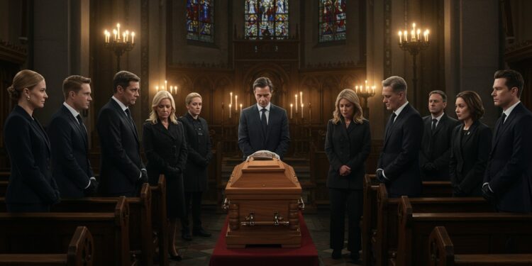 Hommage à Daniel Bilalian figure du journalisme TV lors de ses obsèques émouvantes à Neuilly entouré de stars du PAF Une carrière légendaire séteint   Viral Mag