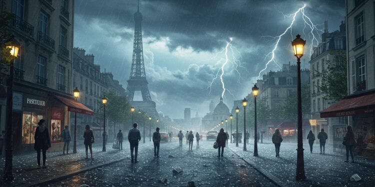 Paris frappé par un orage de grêle spectaculaire  découvrez les images impacts et récits dun phénomène météo rare en Île de France   Viral Mag