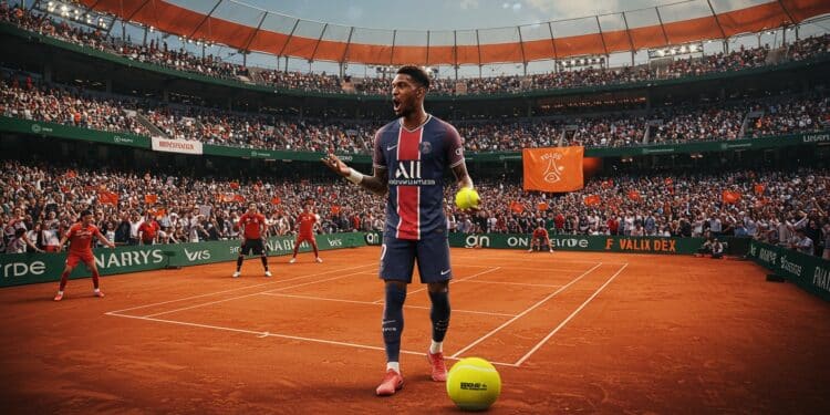Ousmane Dembélé Brille à Roland-Garros 2025 - Viral Mag Ousmane Dembélé star du PSG effectue le tirage au sort de Roland Garros 2025 Découvrez son rôle et leffervescence autour de cet événement Viral Mag