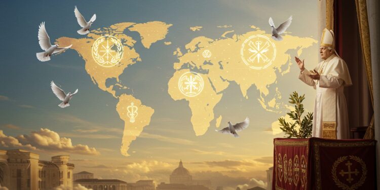 Pape Léon XIV : Un Appel à la Paix Mondiale - Viral Mag Le pape Léon XIV propose sa médiation pour la paix mondiale appelant à des négociations face aux conflits Découvrez son message despoir Viral Mag