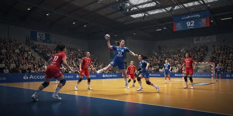 Paris 92 vs Metz : Finale Coupe de France Handball - Viral Mag Paris 92 affronte Metz en finale de Coupe de France féminine de handball Heure chaîne TV enjeux tout sur ce match épique Viral Mag