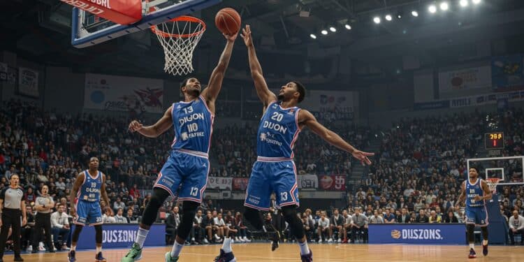 Paris Basketball Écrase Dijon : Cap sur les Demi-Finales - Viral Mag Paris Basketball domine Dijon 114 88 et se qualifie pour les demi finales de Betclic Élite Découvrez les moments clés de ce match intense Viral Mag