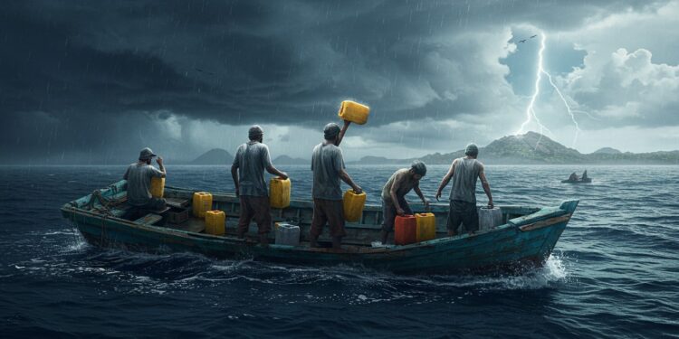 Pêcheurs Survivent 55 Jours en Mer - Viral Mag Cinq pêcheurs sud américains secourus après 55 jours à la dérive Découvrez leur incroyable histoire de survie en mer avec de leau de pluie et des poissons Viral Mag