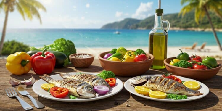 Plan Repas Méditerranéen : Vieillir en Santé - Viral Mag Adoptez un régime méditerranéen avec ce plan de 30 jours pour vieillir en bonne santé riche en protéines et fibres conçu par une diététicienne Viral Mag