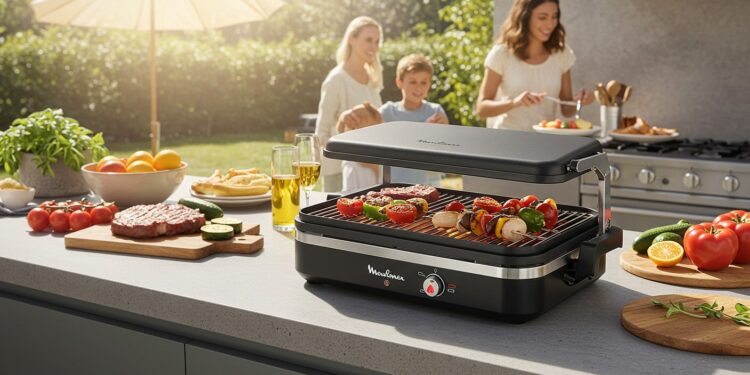 Découvrez la plancha Moulinex Accessimo à 2999 € sur Cdiscount  Idéale pour des repas sains et savoureux elle promet un été gourmand à petit prix   Viral Mag