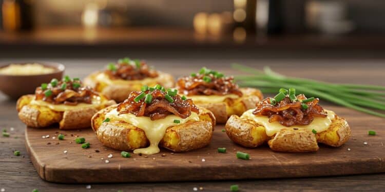 Pommes De Terre Écrasées À La Française - Viral Mag Découvrez une recette savoureuse de pommes de terre écrasées aux oignons caramélisés et gruyère inspirée de la soupe à loignon Un accompagnement gourmand    Viral Mag