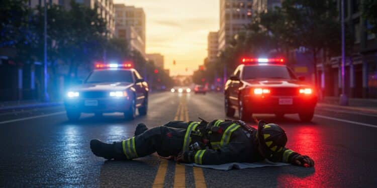 Pompier Percuté à Évian : Drame et Résilience - Viral Mag Un pompier volontaire est grièvement blessé lors dun rodéo à Évian les Bains Découvrez son combat pour la vie et les enjeux de la sécurité urbaine Viral Mag