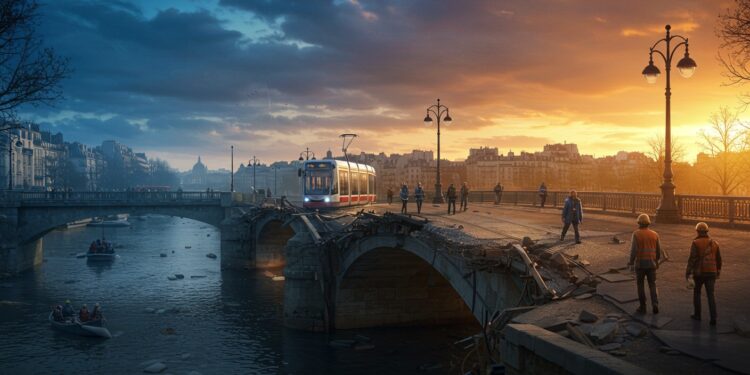 Un pont percuté par un bateau fermé aux véhicules perturbe LÎle Saint Denis Découvrez limpact sur les habitants et les solutions envisagées   Viral Mag