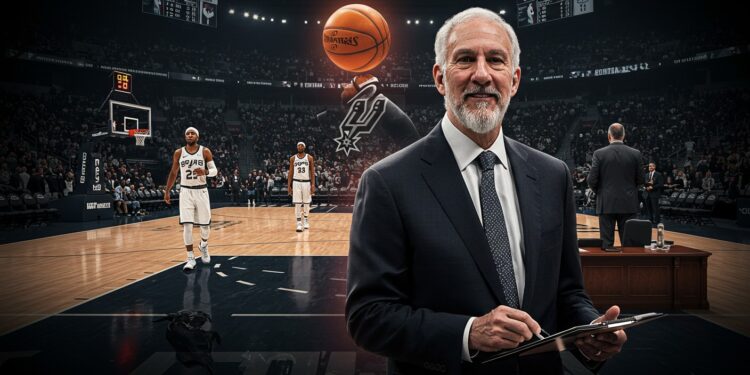 Popovich Quitte le Banc des Spurs : Un Nouveau Chapitre - Viral Mag Gregg Popovich abandonne son rôle dentraîneur des Spurs pour devenir Président des Opérations Basket Découvrez limpact de ce changement majeur Viral Mag