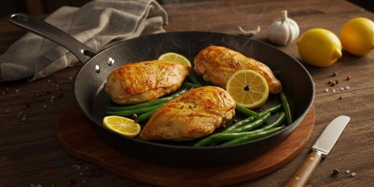 Découvrez une recette de poulet au citron rapide pour vos soirées Prête en 35 min savoureuse et saine elle ravira toute la famille    Viral Mag