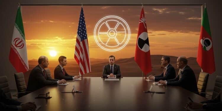 Pourparlers Irano-Américains : Tensions à Oman - Viral Mag Négociations nucléaires à Oman entre Iran et USA un accord possible Les enjeux les tensions et les perspectives décryptés Viral Mag
