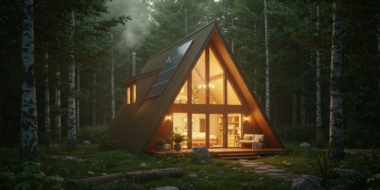 Pourquoi la Maison en A Séduit-elle Autant ? - Viral Mag La maison en A écologique et minimaliste conquiert les cœurs avec son design unique et ses atouts durables Découvrez pourquoi elle révolutionne lhabitat moderne Viral Mag