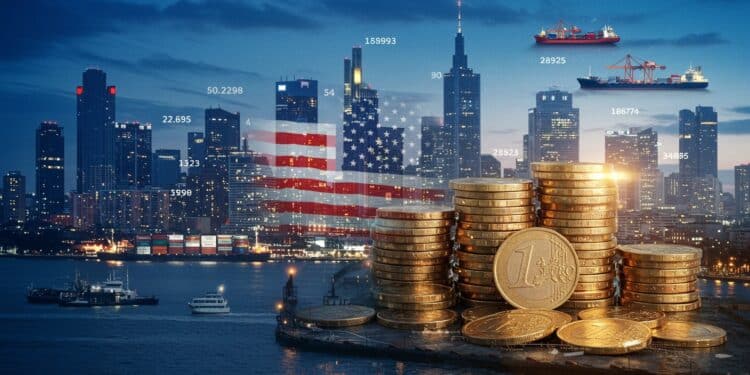 Pourquoi les Géants Américains Empruntent en Euros - Viral Mag Les entreprises US se financent en euros en Europe coûts moindres protection contre la guerre commerciale Découvrez ce phénomène économique majeur Viral Mag