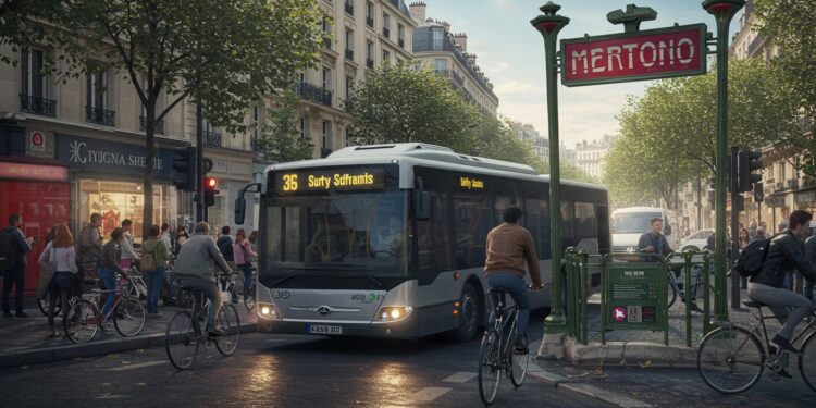 Les bus parisiens lents et peu fiables peinent à séduire Découvrez pourquoi les habitants préfèrent vélo et métro et comment les autorités veulent inverser la tendance   Viral Mag