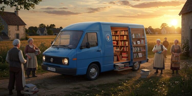 Découvrez la librairie itinérante qui parcourt la Seine et Marne apportant livres et culture dans les villages reculés   Viral Mag