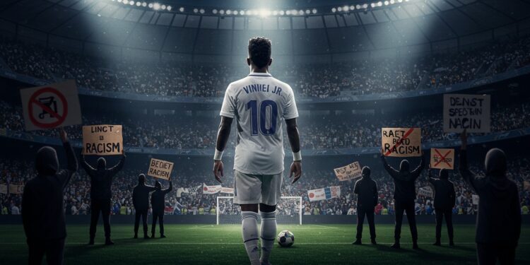 Prison Pour Insultes Racistes Envers Vinicius Jr - Viral Mag 5 supporters condamnés à un an de prison avec sursis pour insultes racistes contre Vinicius Jr Une peine historique dans la lutte contre le racisme dans le foot Viral Mag