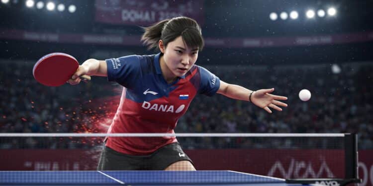 Prithika Pavade se qualifie pour les 8es de finale des Mondiaux de tennis de table à Doha tandis que Charlotte Lutz sincline face à la N1 mondiale   Viral Mag