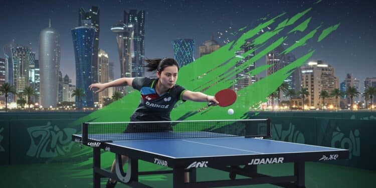 Prithika Pavade : Parcours Inspirant aux Mondiaux - Viral Mag Prithika Pavade brille aux Mondiaux de tennis de table à Doha malgré son élimination en huitièmes Découvrez son parcours et les espoirs français Viral Mag