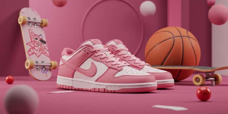 Découvrez les Nike Dunk Low roses à moins de 70 €  Un style iconique pour ados confort et qualité Profitez de cette offre limitée dès maintenant   Viral Mag
