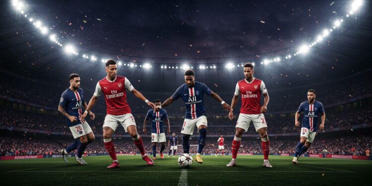 PSG Arsenal en Ligue des champions  Timber Calafiori et Partey de retour pour les Gunners Découvrez les enjeux de ce match crucial    Viral Mag