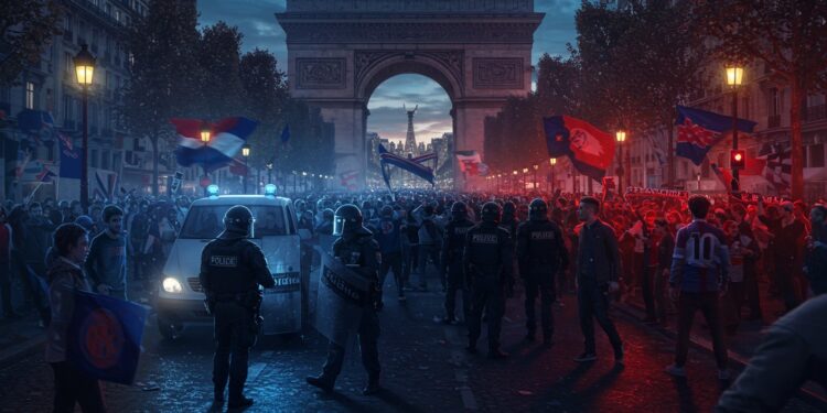 Finale de Ligue des champions  Paris déploie un dispositif de sécurité exceptionnel pour éviter les débordements lors du match PSG Inter Milan   Viral Mag